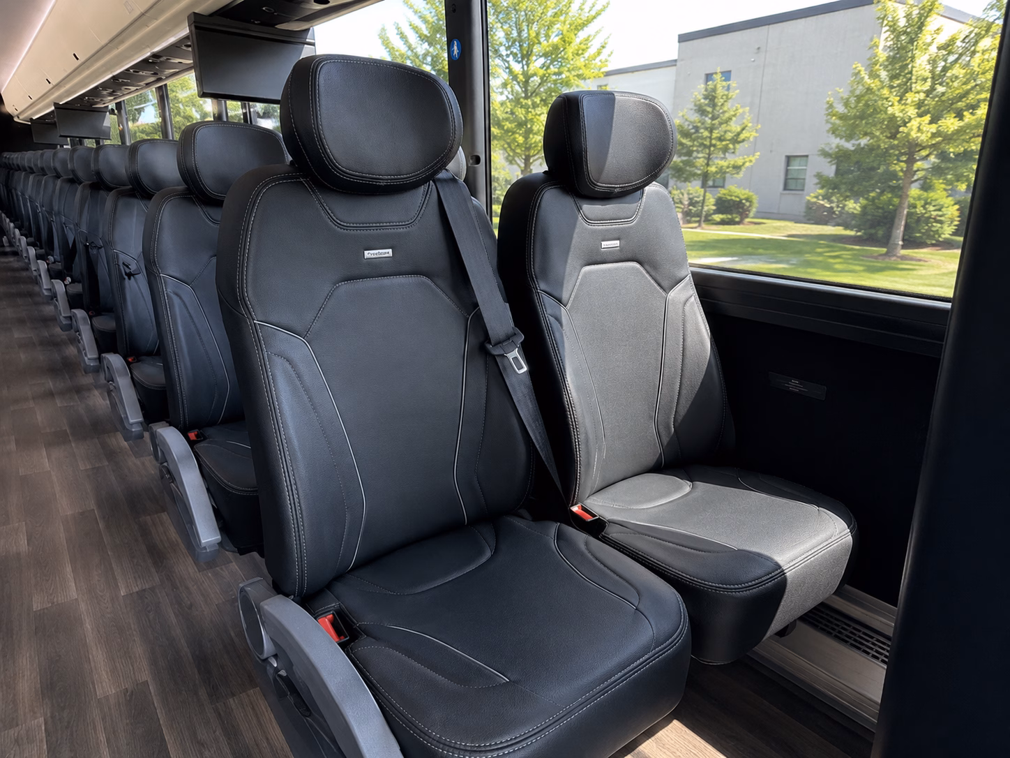 tamarac private event transportation onboard seating