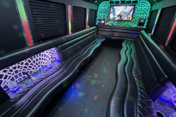 Tamarac Limo Bus Interior